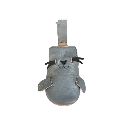 Krabbelschuhe Seerobe von Easy Peasy, Gr. 18-27, Farbe: blue