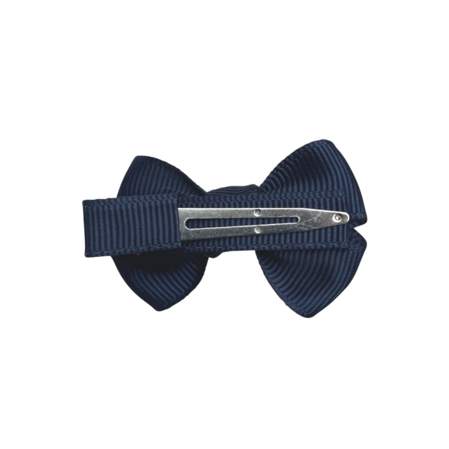 Haarschleife mit Clip in Marineblau