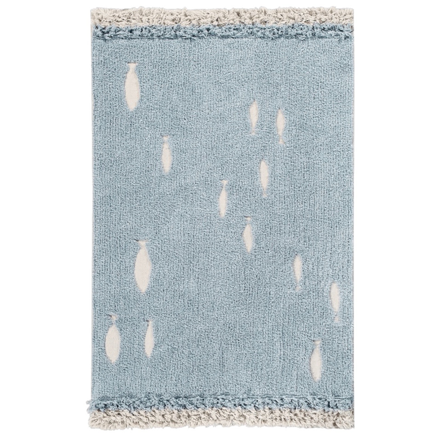 Waschbarer Ocean Ufer Waschbarer Teppich von Lorena Canals