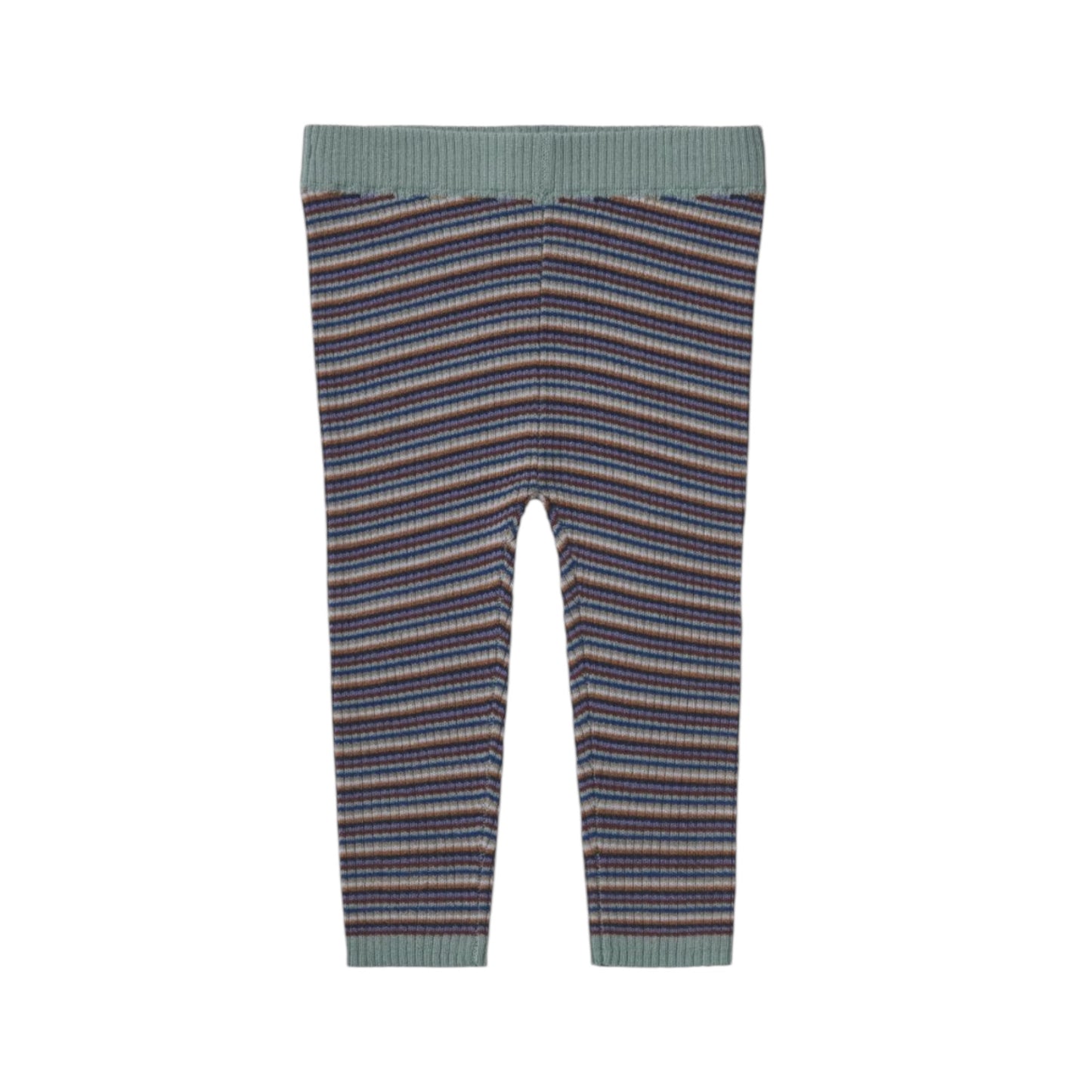 Baby Slimfit Leggings aus 100% Marinowolle, Gr. 62-92, Farbe: multi stripe