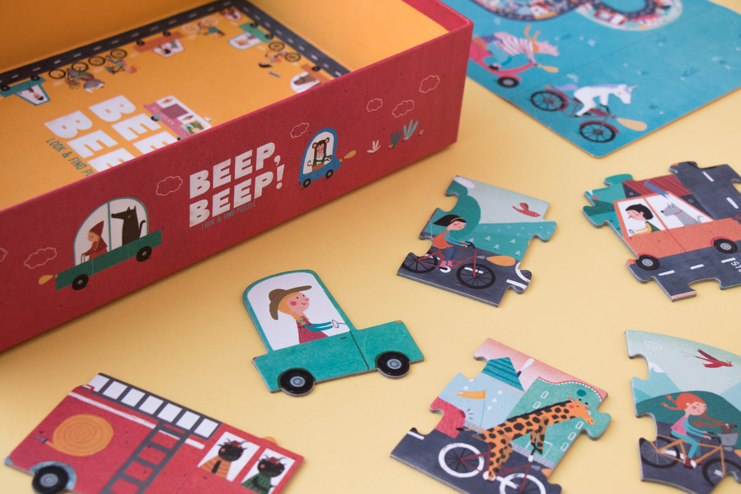 Puzzle Beep Beep von Londji 3+