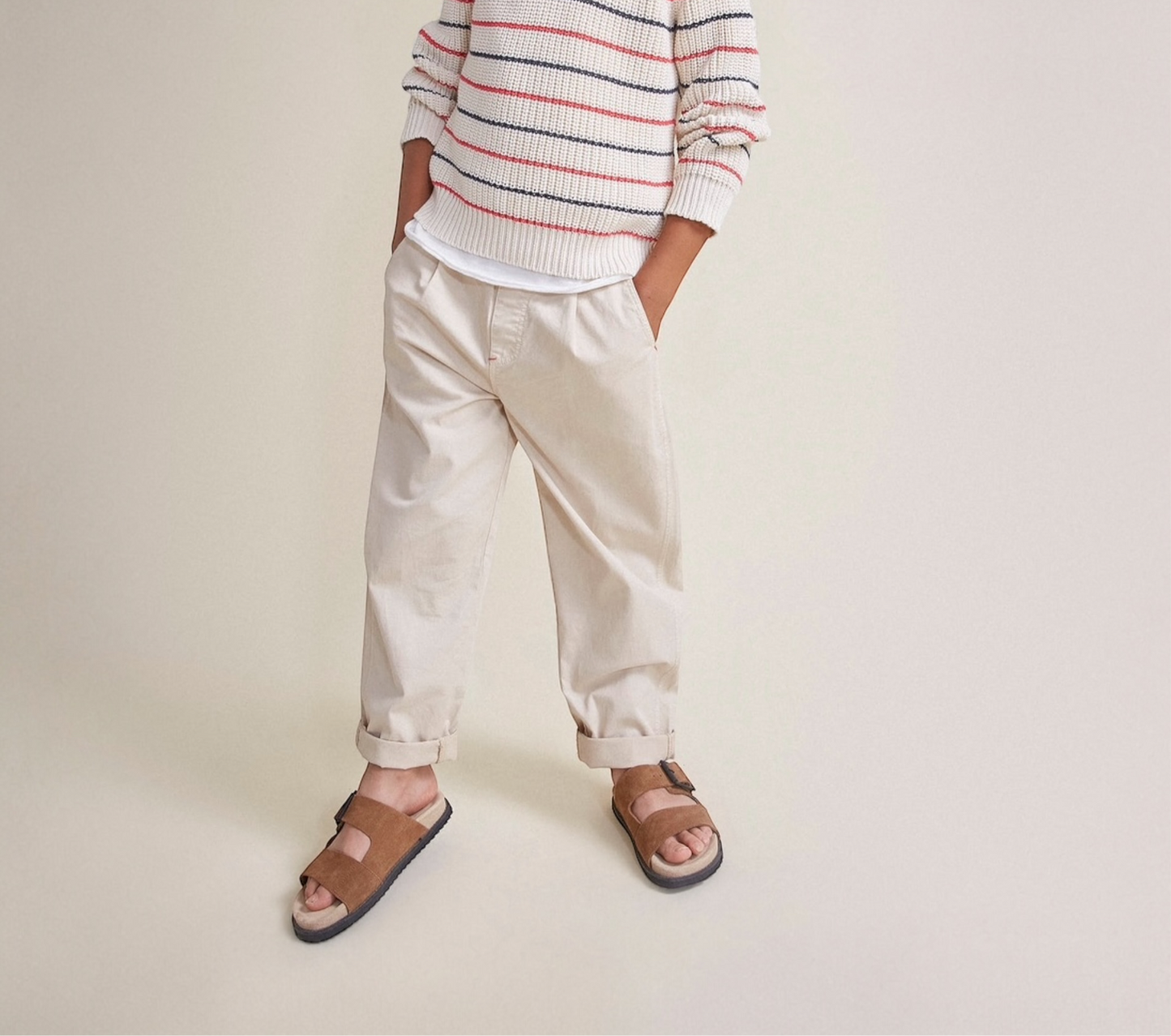 Twill-Hose von Búho, Gr. 3-6 Jahre, Farbe: marine