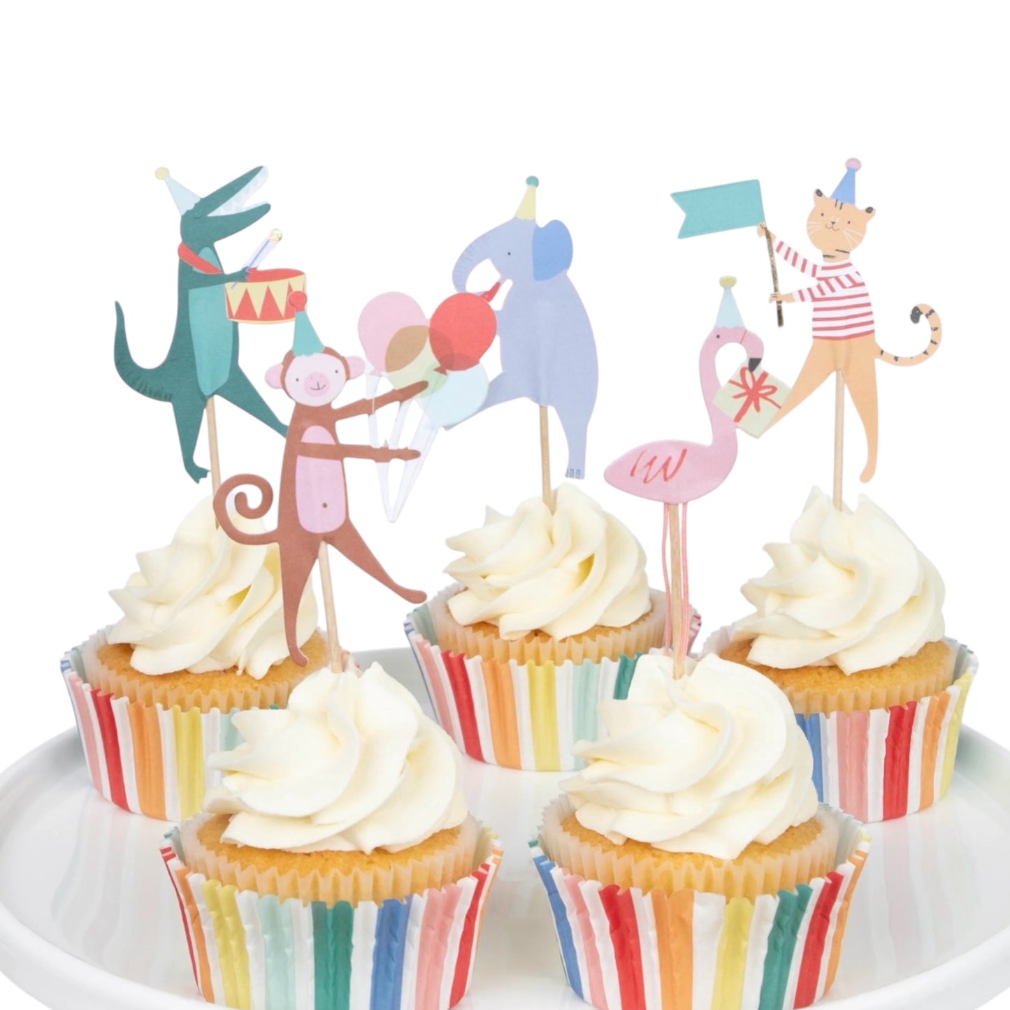 Cupcake Set „Tierparade“ von Meri Meri