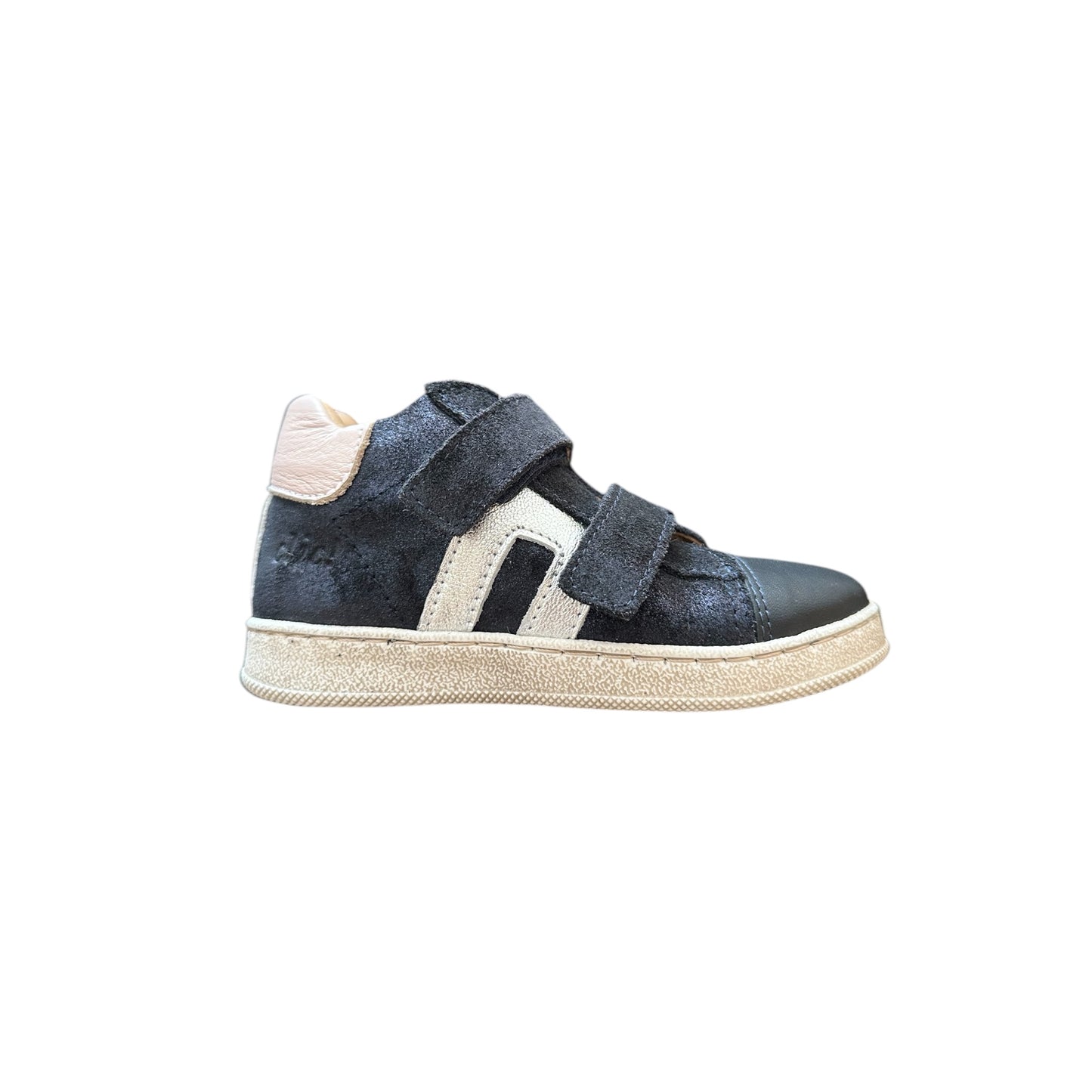 Sneaker von Clic! Gr. 24-30, Farbe: navi/ silver/ rose