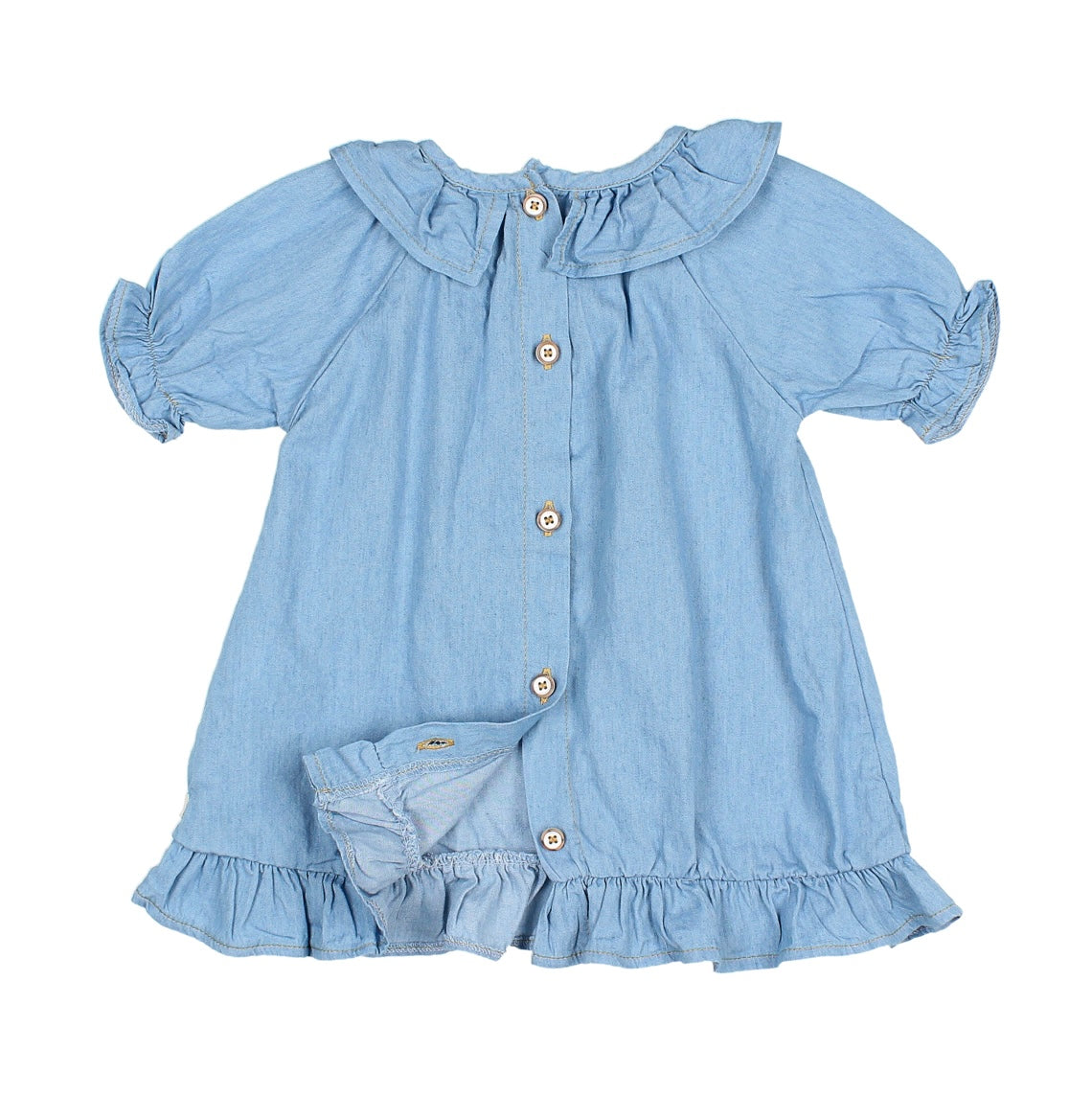 Jeanskleid von Búho, Gr. 3-24 Monate, Farbe: denim
