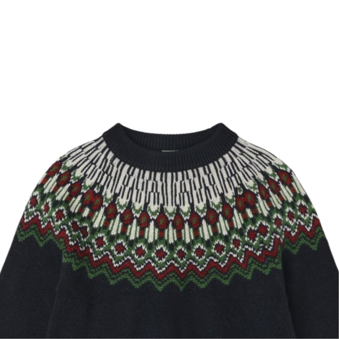 Pullover aus Merinowolle von Fub, Gr. 100-140, Farbe: dark navy