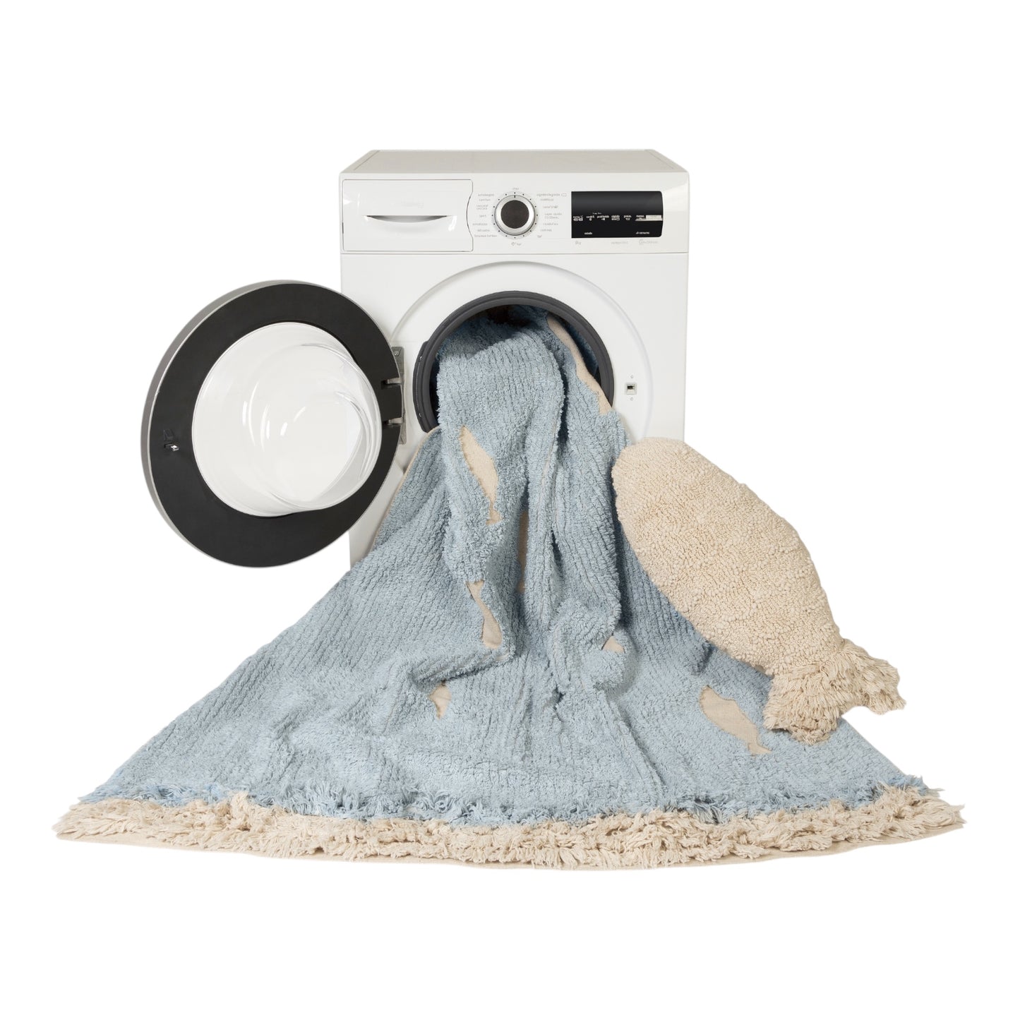 Waschbarer Ocean Ufer Waschbarer Teppich von Lorena Canals