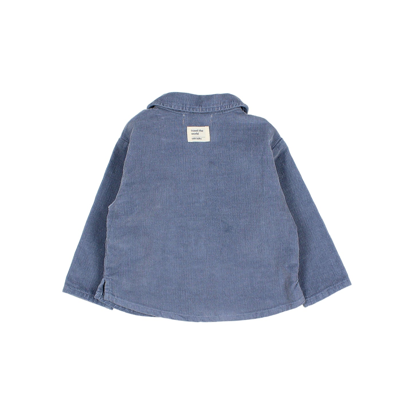 Hemd aus Mikrocord von Búho, Gr. 6-24 Monate, Farbe: artic blue