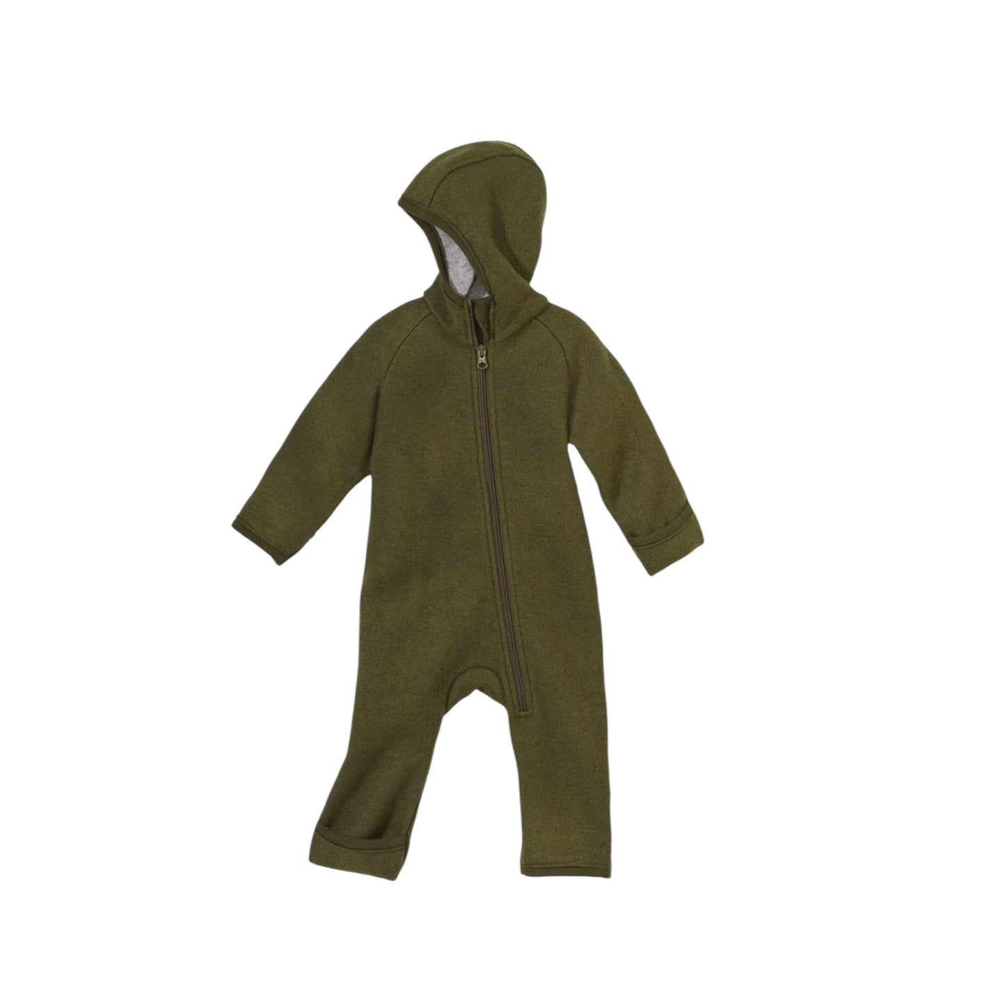 Walk-Overall mit Zipp von Disana, Gr. 50-92, Farbe: olive