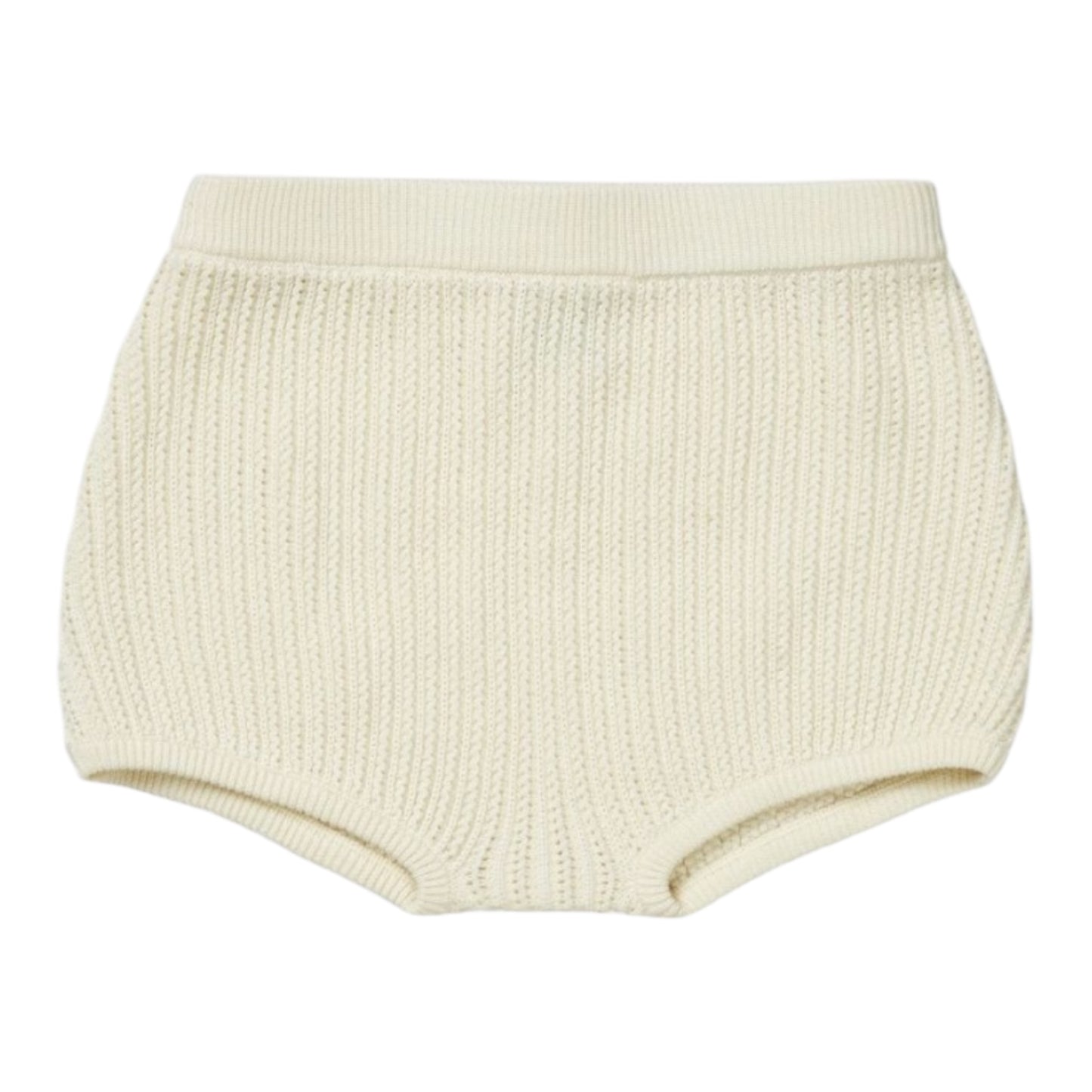 Pointelle-Shorts von Fub aus 100% Bio-Baumwolle, Gr. 62-92, Farbe: ecru