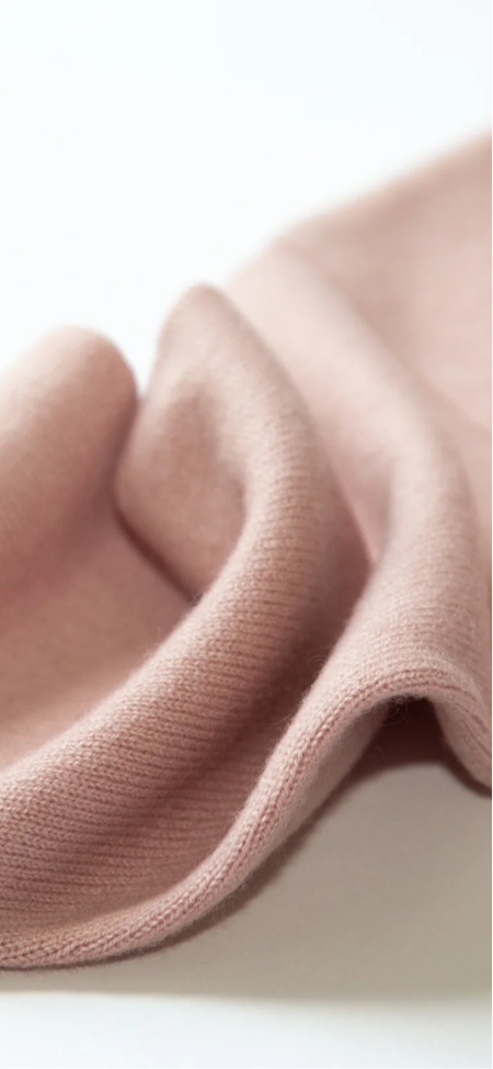 Pullover aus 100% Kaschmir von Papa Lobster, Gr. 3-8 Jahre, Farbe: cameo rose