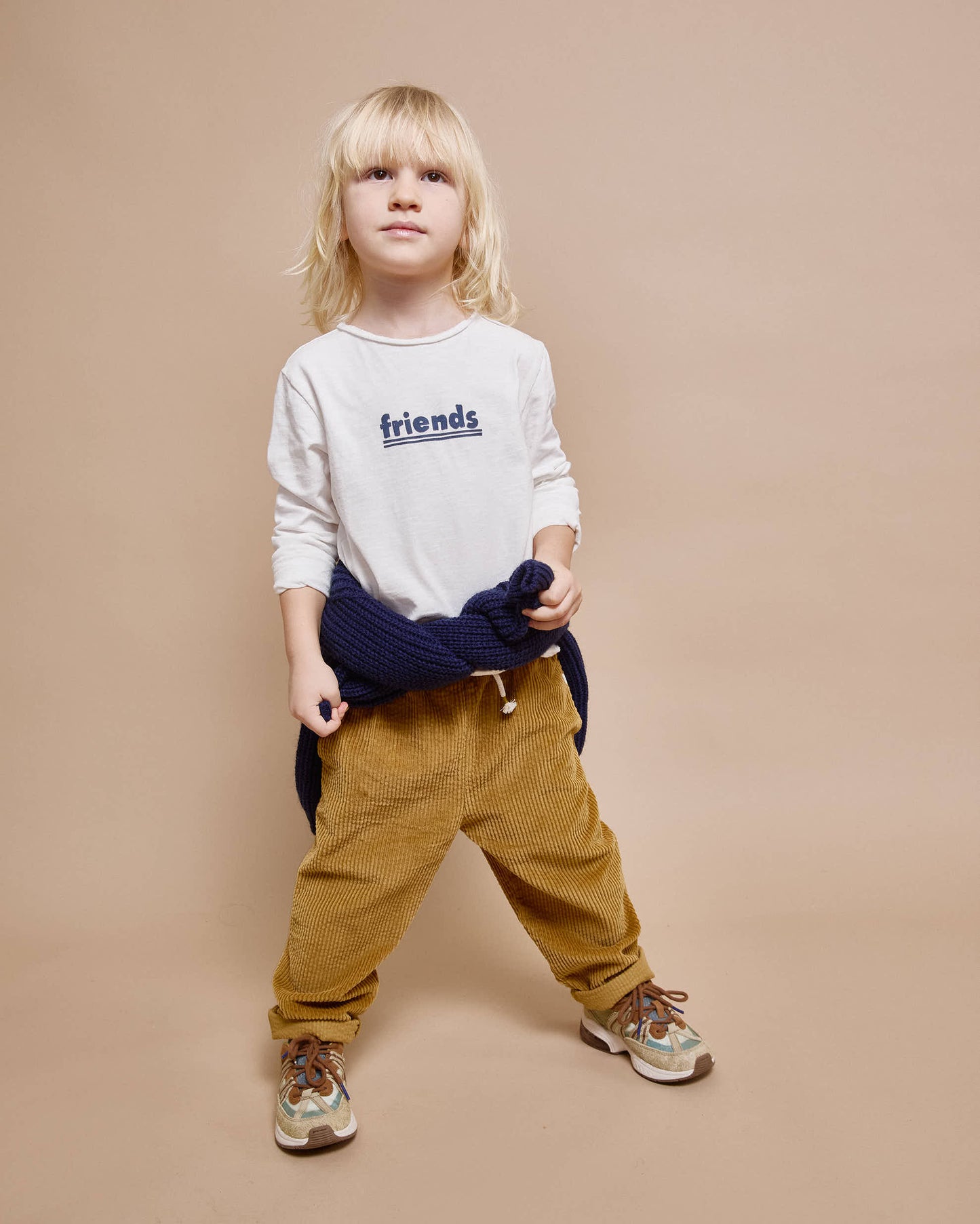 Cordhose von Búho, Gr. 3-6 Jahre, Farbe: ocre
