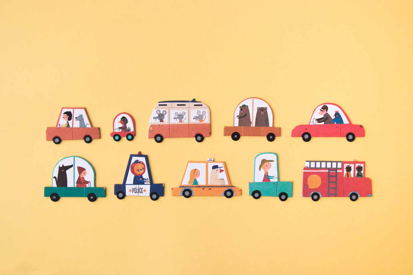 Puzzle Beep Beep von Londji 3+