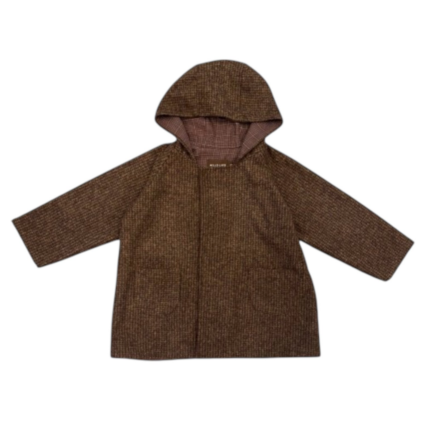 Double Button Coat von Hello Lupo, Gr. 4/5 Jahre, Farbe: coconut shell