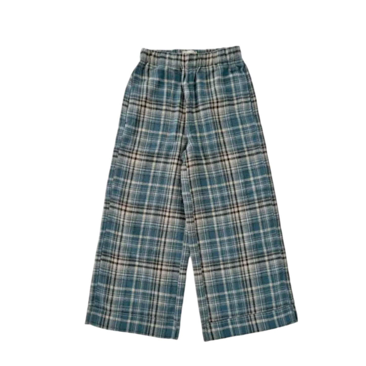 Karierte Hose von Longlivethequeen, Gr. 6-10 Jahre, Farbe: blau