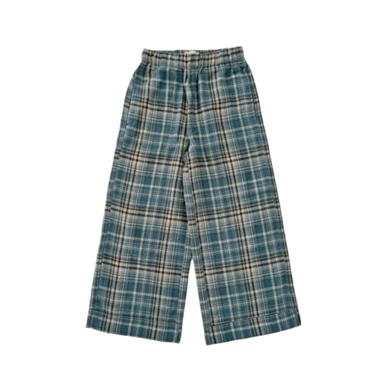 Karierte Hose von Longlivethequeen, Gr. 6-10 Jahre, Farbe: blau
