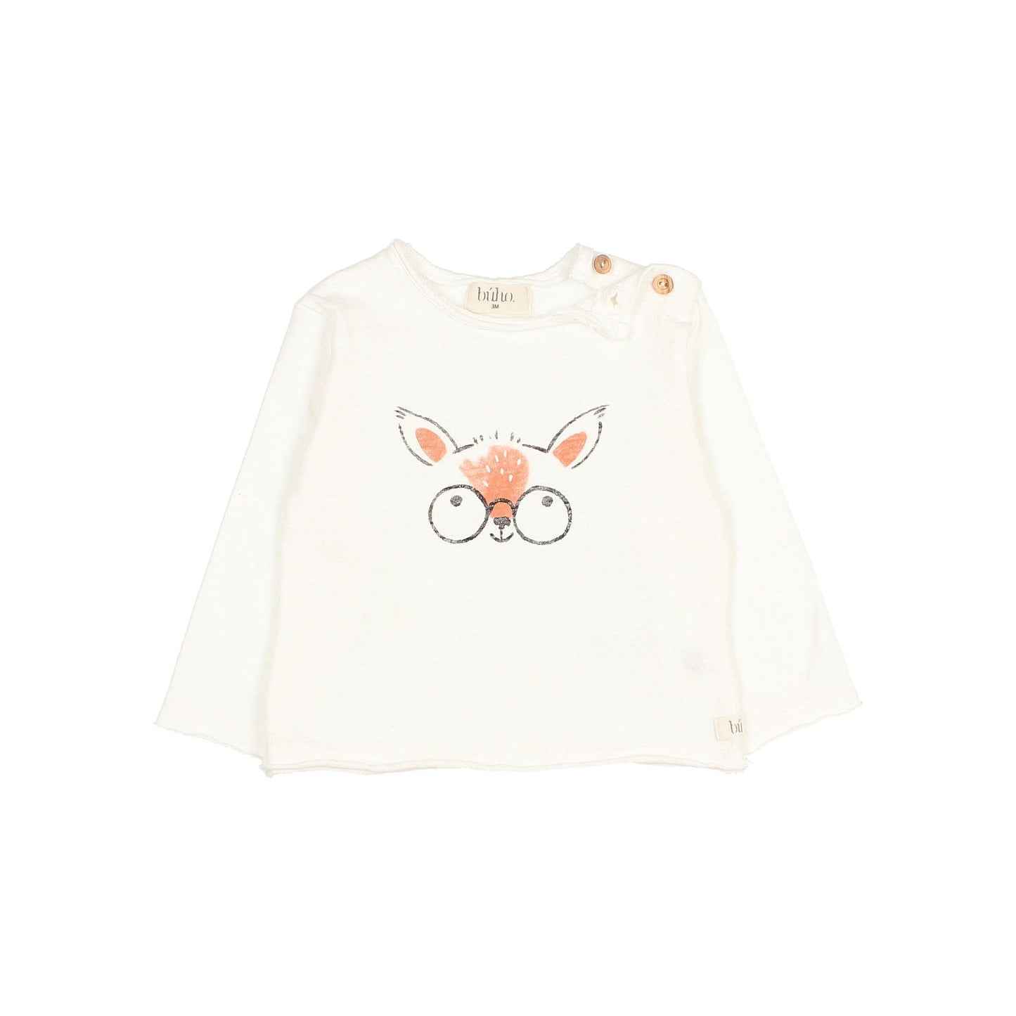 T-Shirt von Búho, Gr.3-24, Farbe: off white