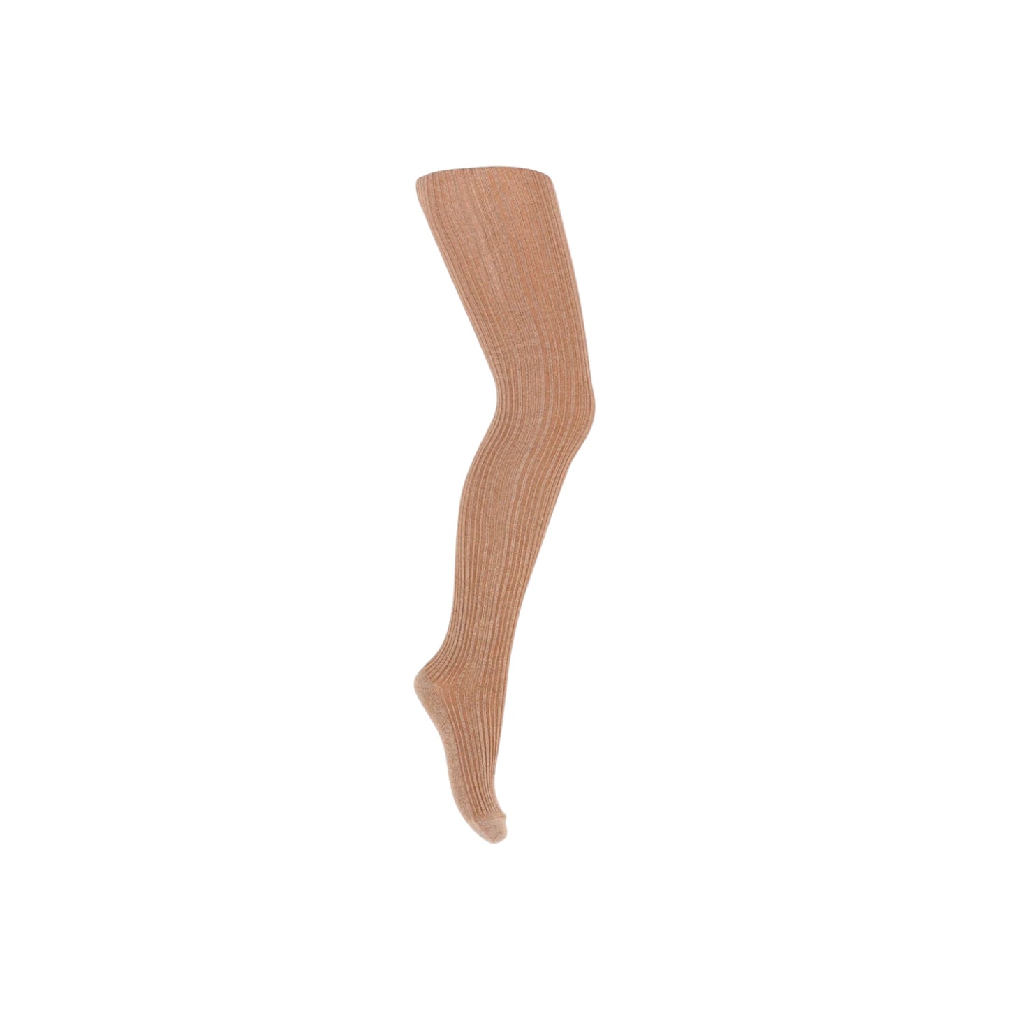 Glitzerstrumpfhose von mpKids, Gr. 90-140, Farbe: ahornzucker