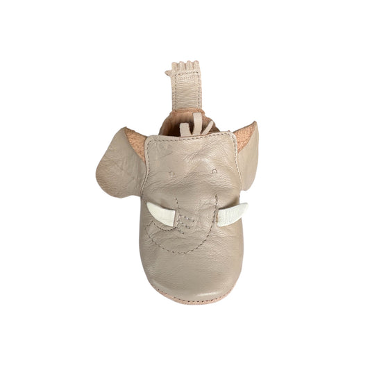 Krabbelschuhe Elefant von Easy Peasy, Gr. 18-27, Farbe: nude