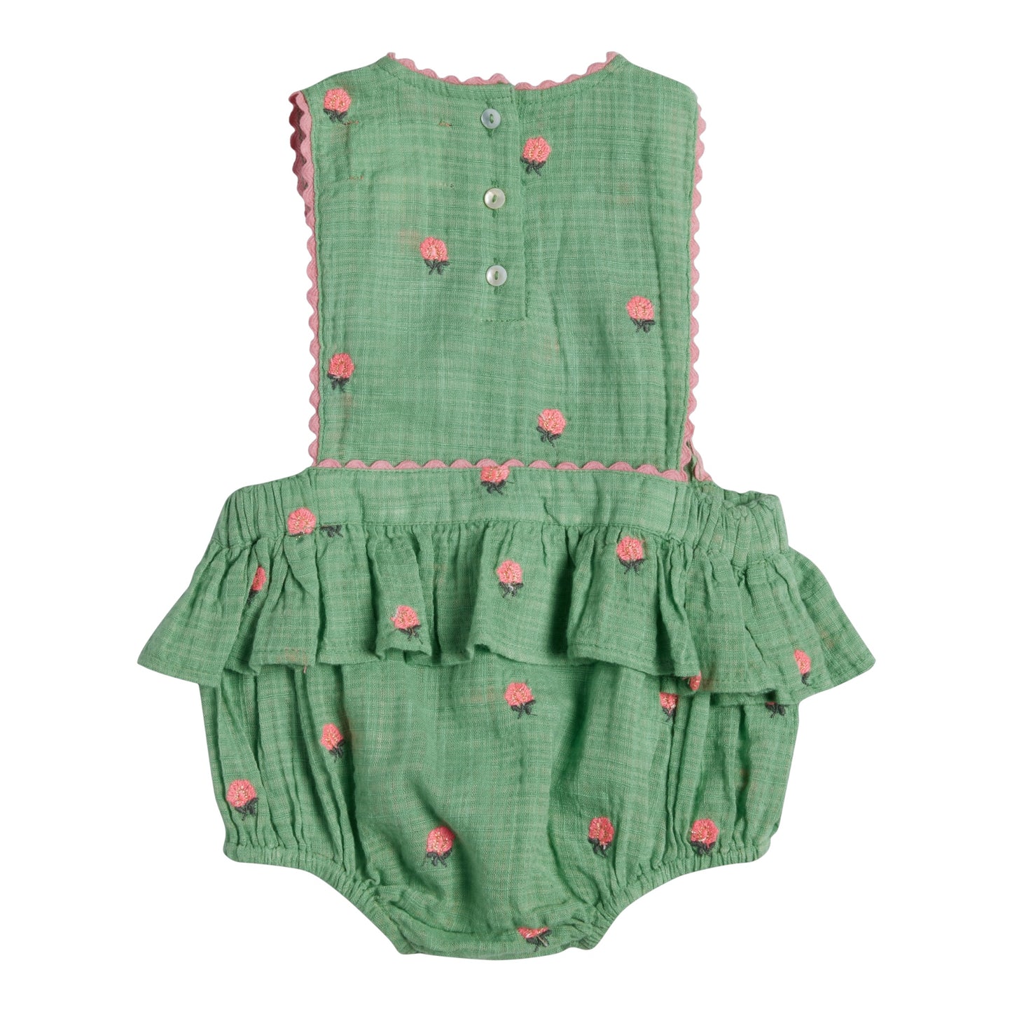 Romper von Bonheur du jour Paris, Gr.6-18 Monate, Farbe: vert