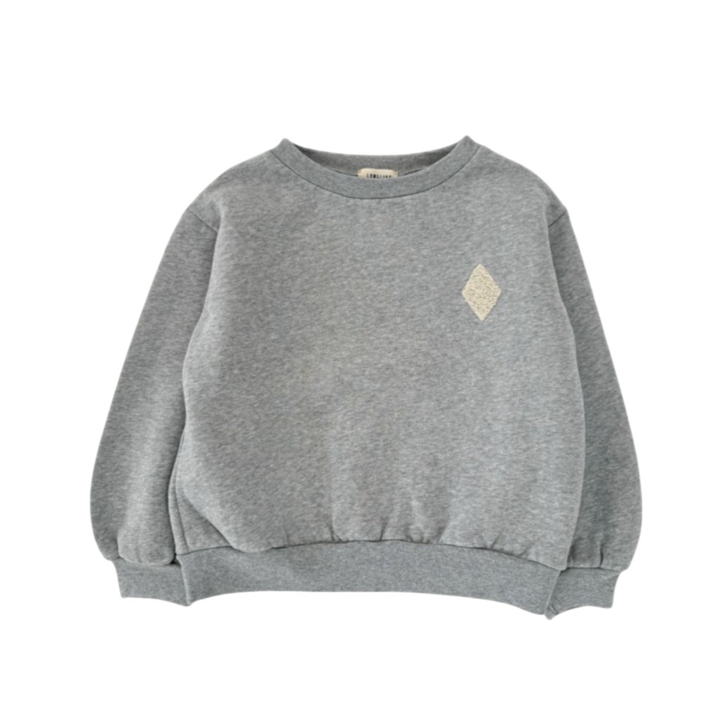 Sweatshirt von Longlivethequeen, Gr. 6-10 Jahre, Farbe: marble grey
