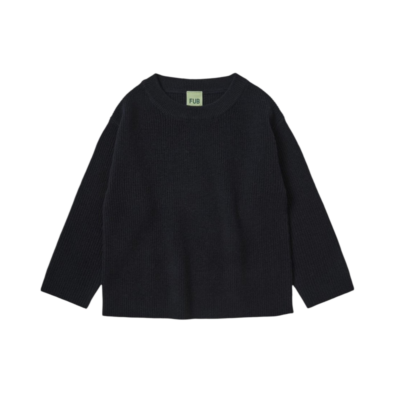 Klassischer Pullover aus Merinowolle von Fub, Gr. 100-150, Farbe: dark navy