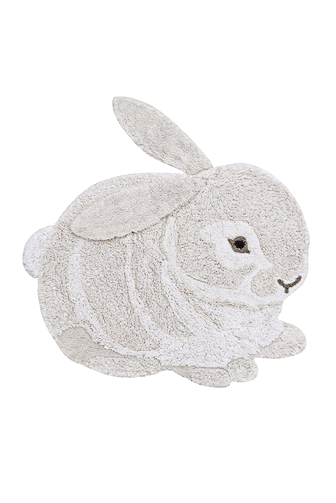 Waschbarer Teppich Bunny von Lorena Canals