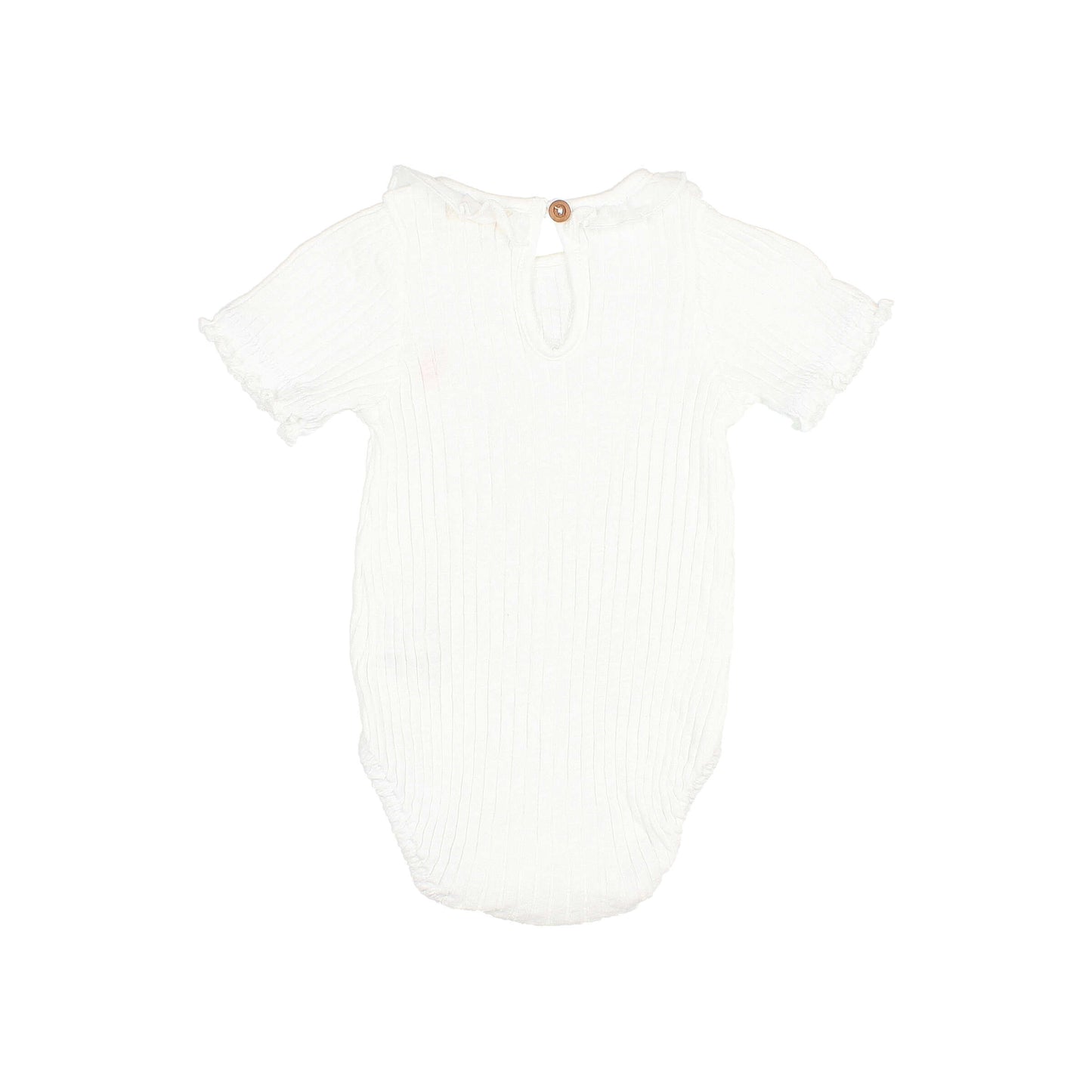 Rib Bodysuit von Búho, Gr. 3-24 Monate, Farbe: white