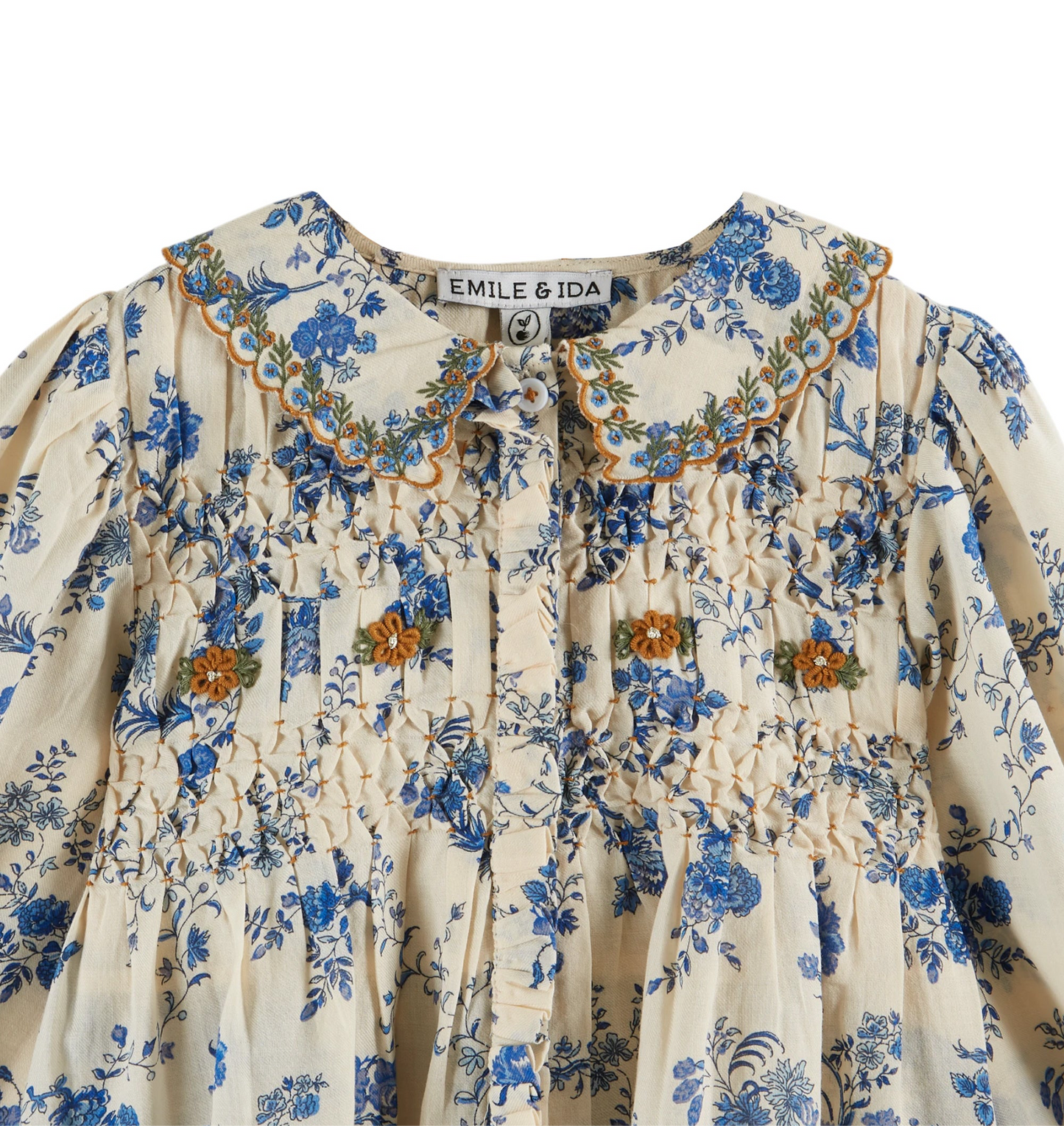 Bluse von Emile et Ida, Gr. 3-6 Jahre, Farbe: orchid bleu