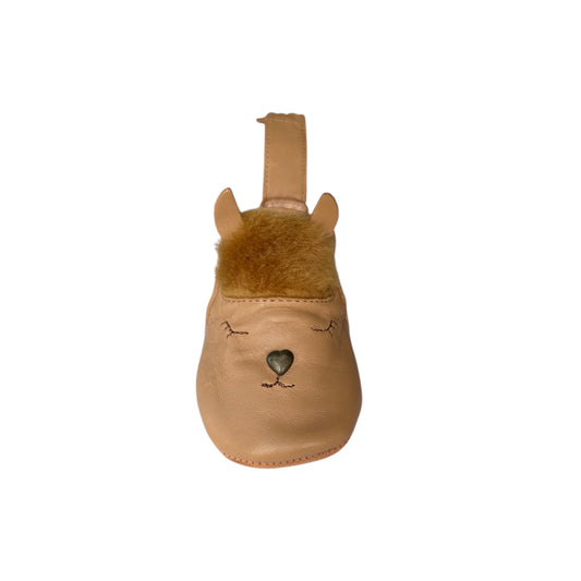 Krabbelschuhe Alpaka von Easy Peasy, Gr. 18-24, Farbe: brown