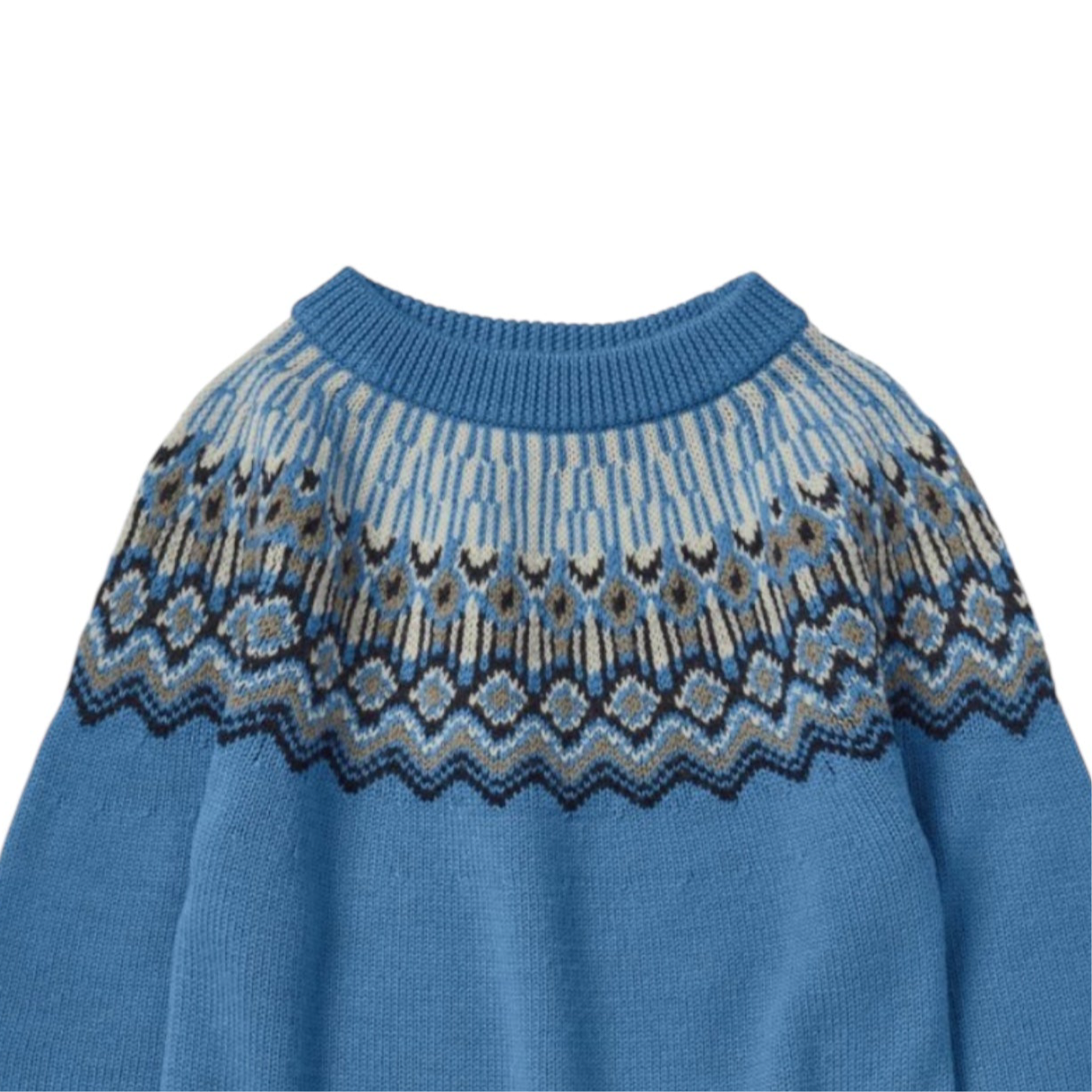 Pullover aus Merinowolle von Fub, Gr. 90-130, Farbe: deep sky