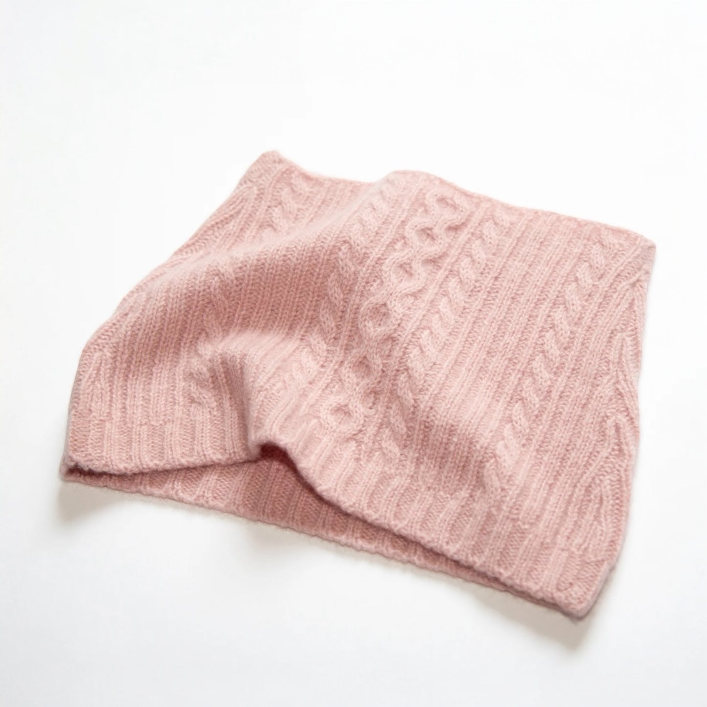 Loop Fritzi aus Kaschmir von Papa Lobster, Farbe: rose