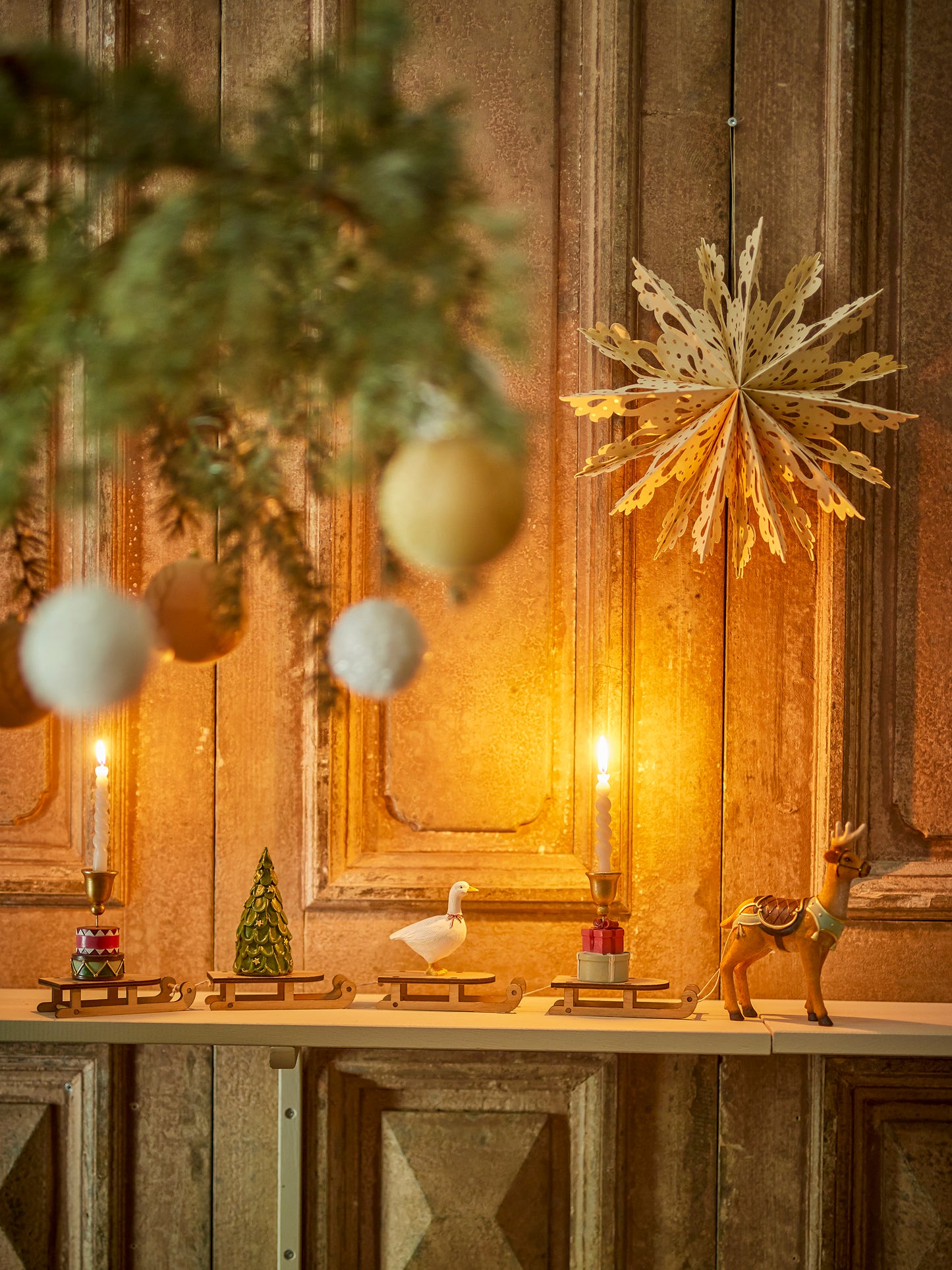 Weihnachtsschlitten von Bloomingville