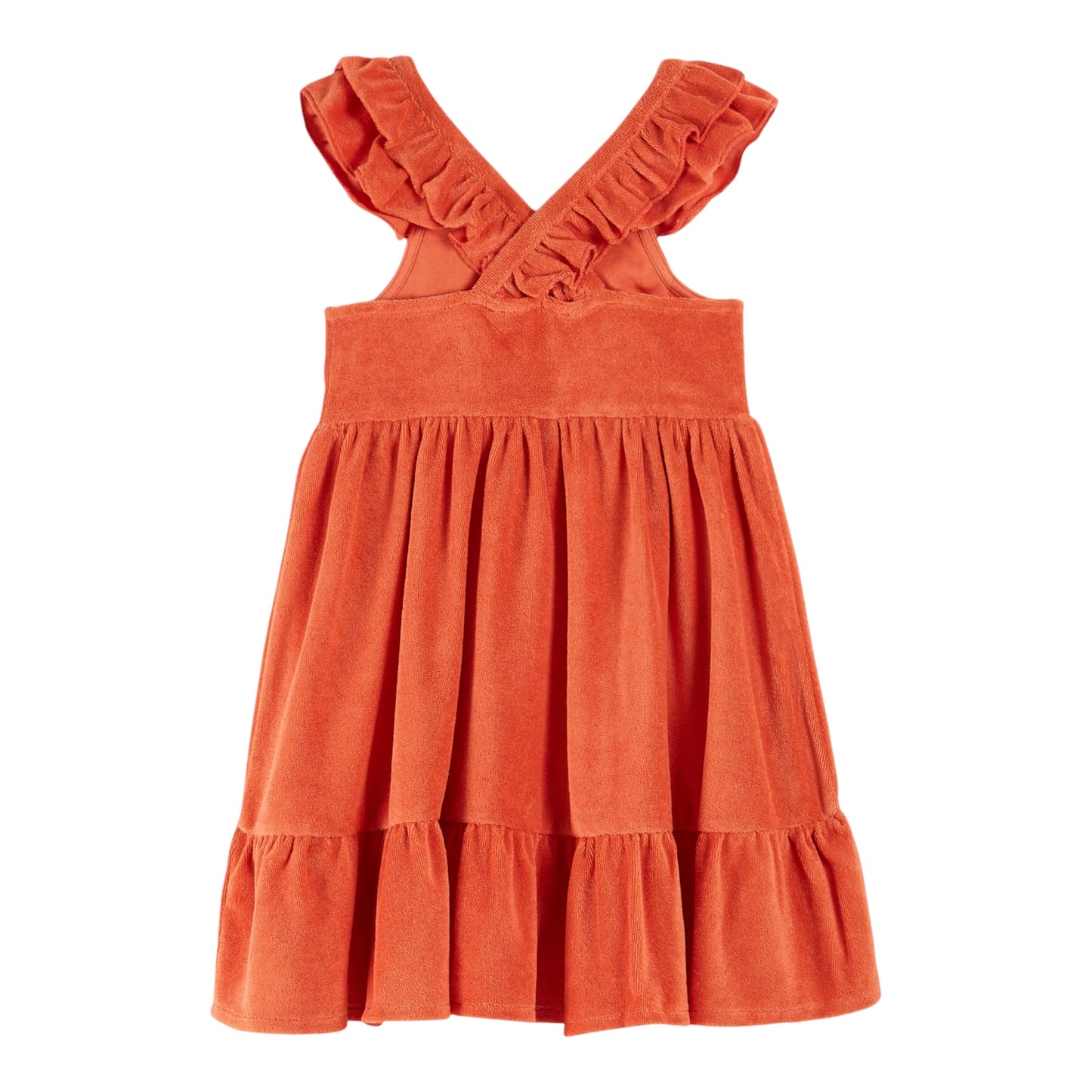 Frottee-Kleid von Emile et Ida, Gr. 3-10 Jahre, Farbe: orange