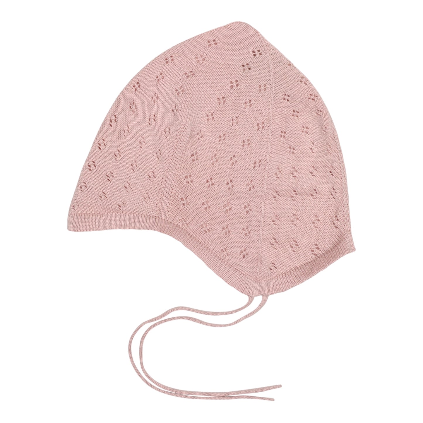 Pointelle Hat von Fub aus 100% Bio-Baumwolle, Gr. 56-86, Farbe: pale rose
