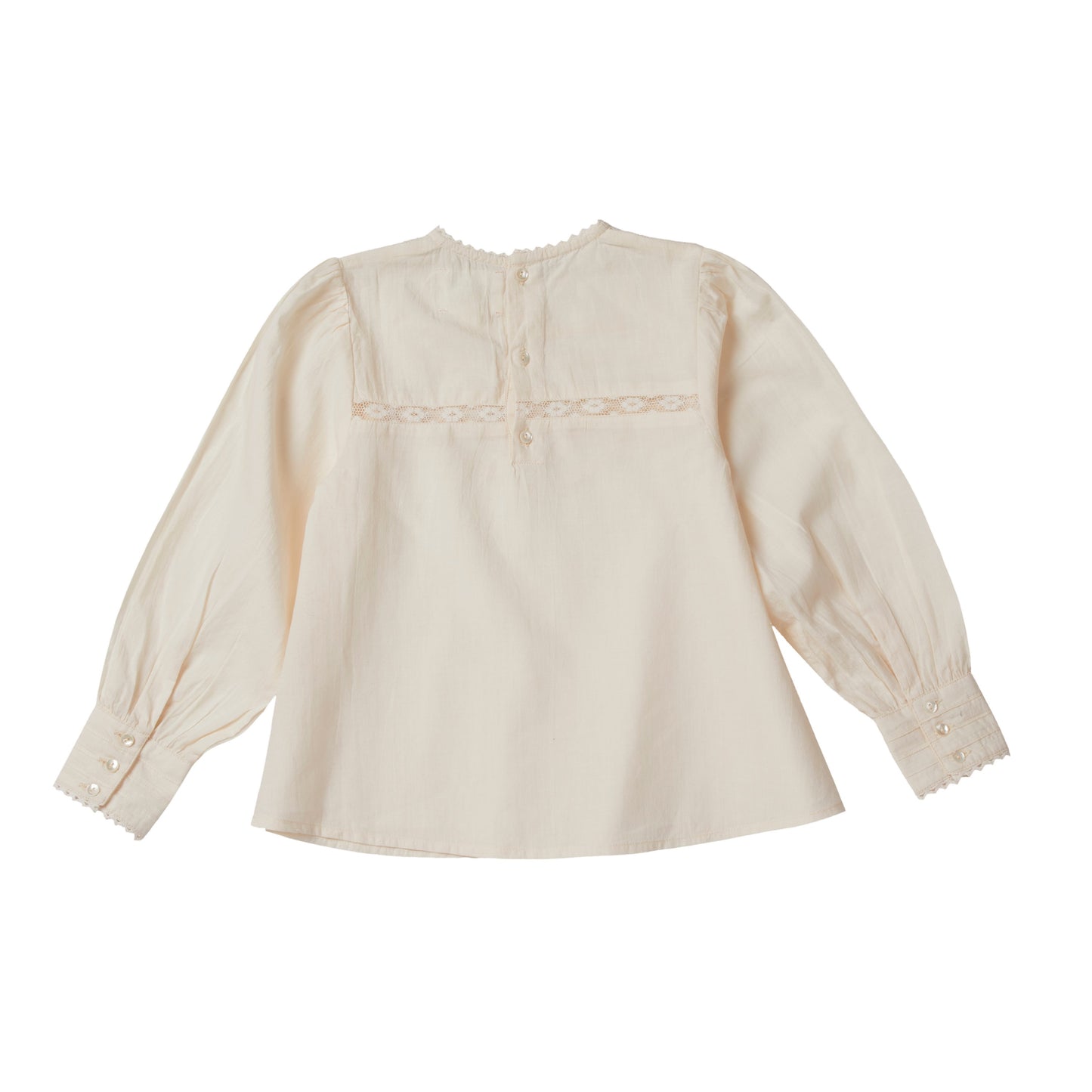Bluse Amelie von Bonheur du jour Paris, Gr. 2-10 Jahre, Farbe: ecru