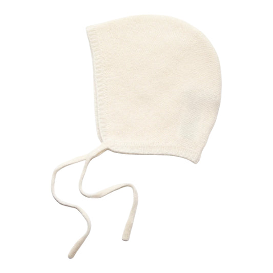 Mütze „Jojo“ von Papa Lobster, 0-12 Monate aus 100% Kaschmir, Farbe: off white