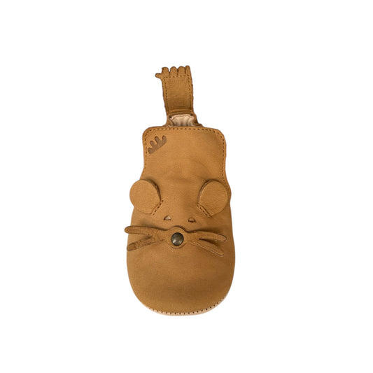 Krabbelschuhe Maus von Easy Peasy, Gr. 18-24, Farbe: brown