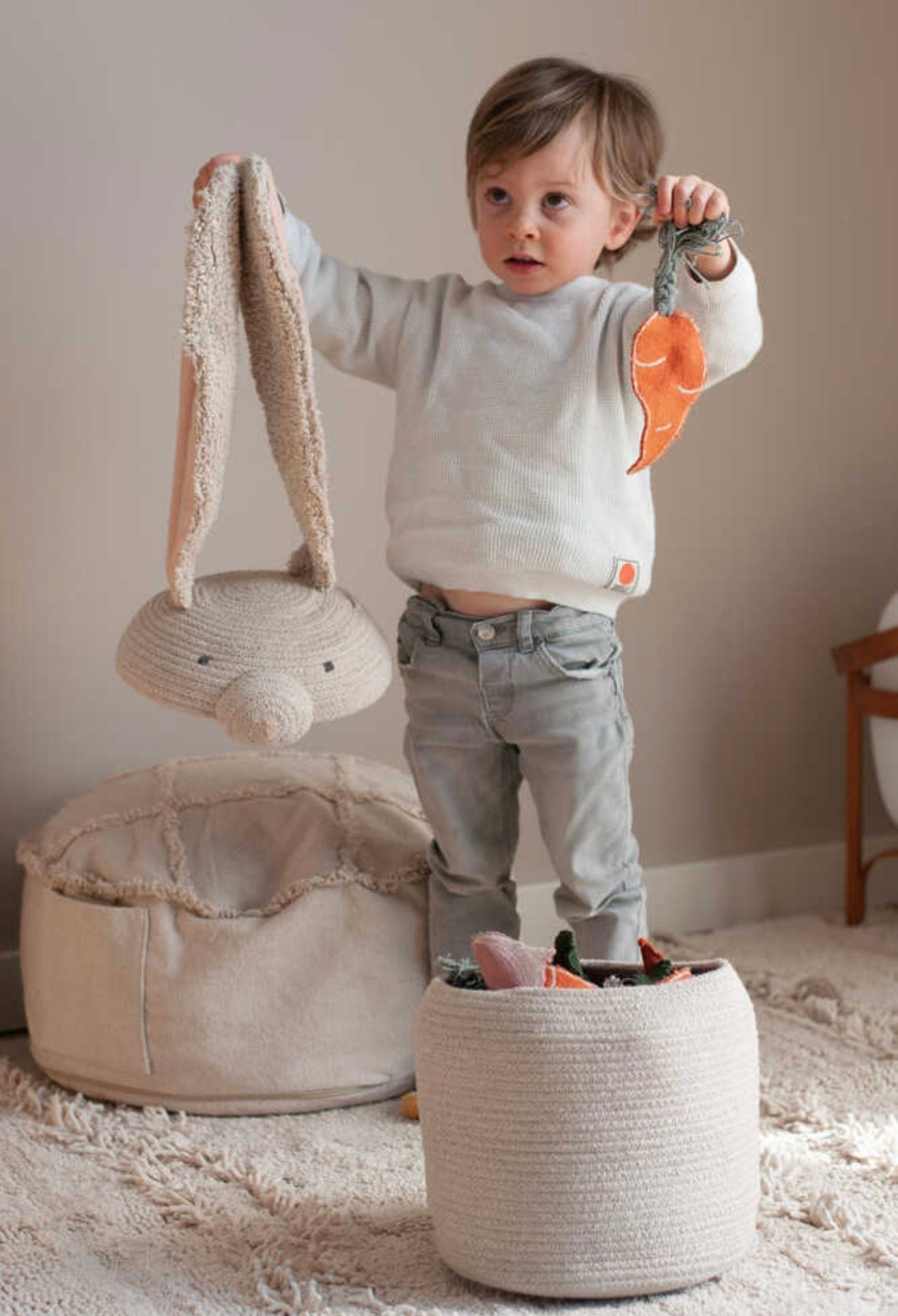 Conejo de cesta Rita de Lorena Canals