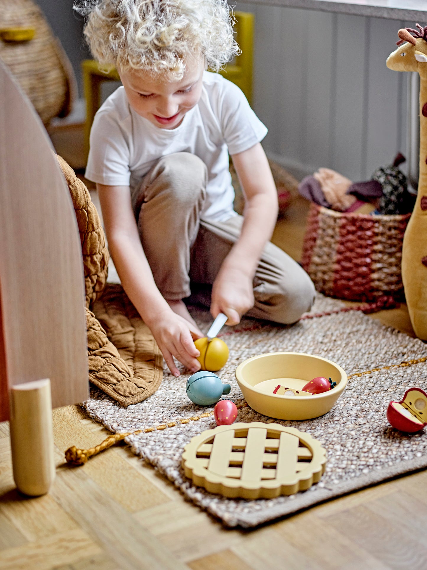 Spielset Obsttorte von Bloomingville, 7-tlg.