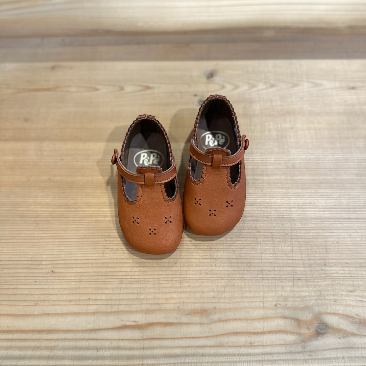 Als Inspiration für Dich: Schühchen von Pépé, Gr. 18-21, Farbe: brown