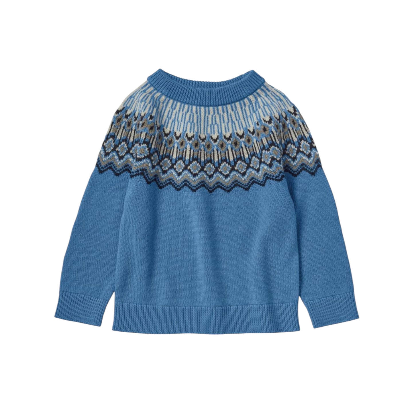 Pullover aus Merinowolle von Fub, Gr. 90-130, Farbe: deep sky