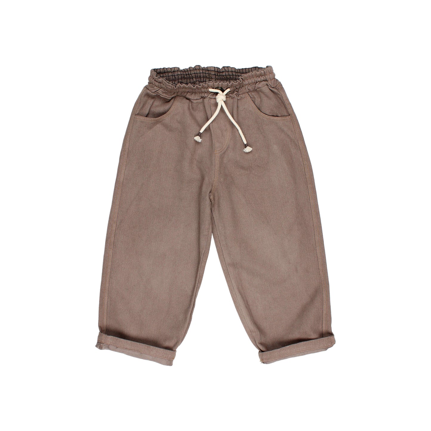Twill-Hose von Búho, Gr. 3-8 Jahre, Farbe: taupe