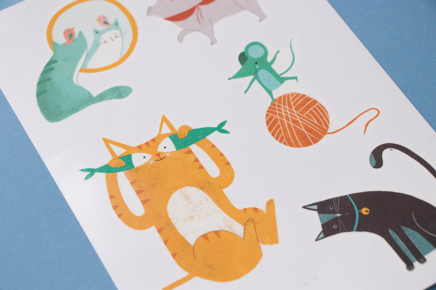 Katzen Tattoos von Londji 3+