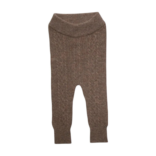 Hose „Fritzi“ von Papa Lobster, 0-12 Monate aus 100% Kaschmir, Farbe: chocolate