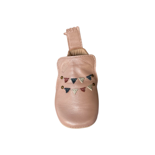 Krabbelschuhe Girlande von Easy Peasy, Gr. 18-27, Farbe: rose