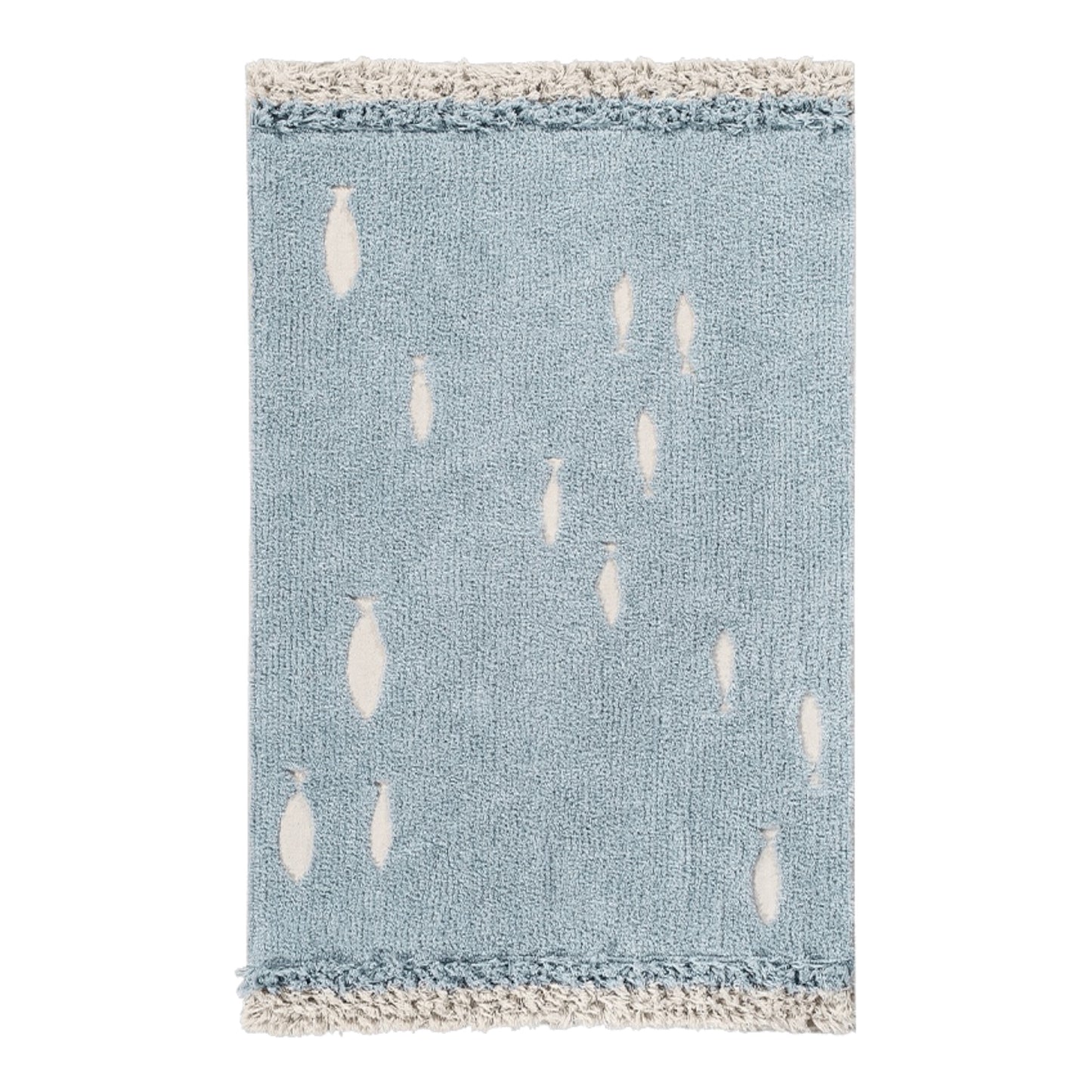 Waschbarer Ocean Ufer Waschbarer Teppich von Lorena Canals