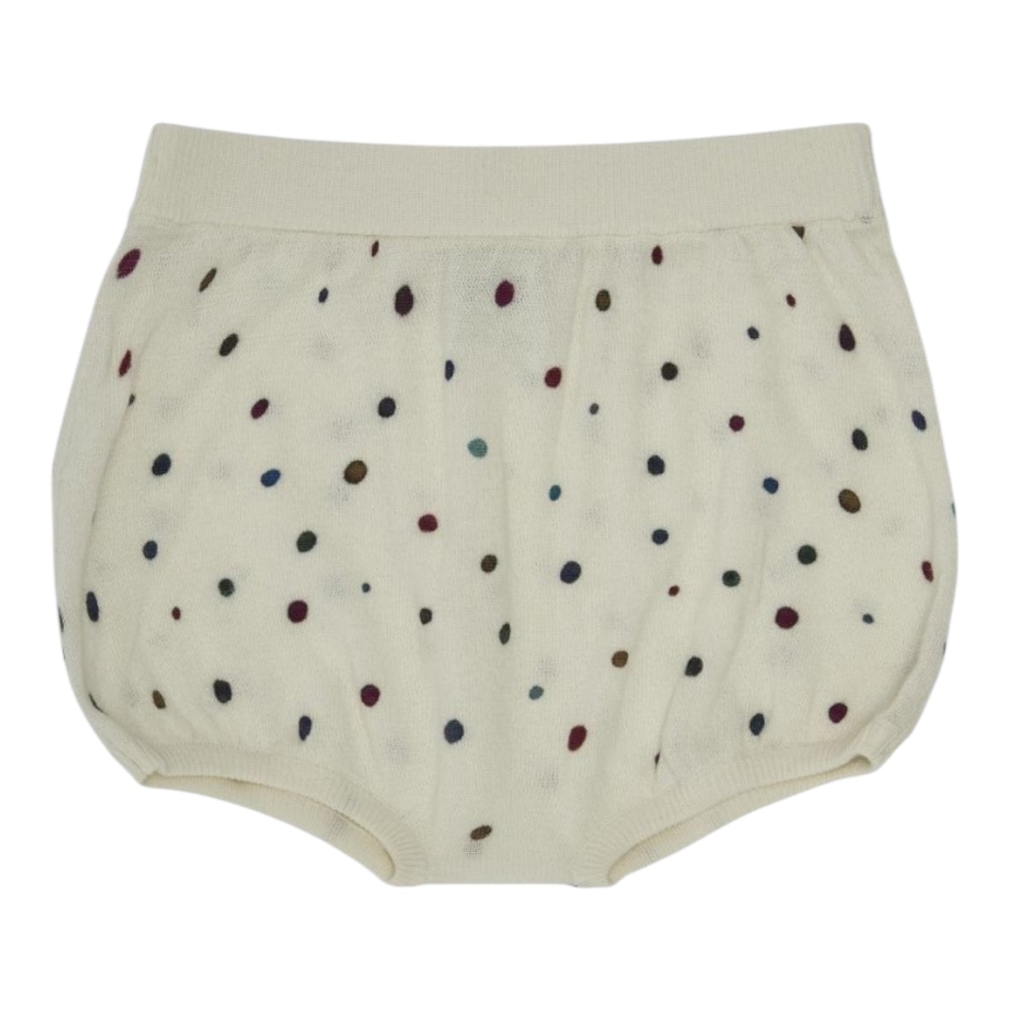 Baby bloomer by Fub made from 100% organic cotton, sizes 56-92, color: ecru/dot
