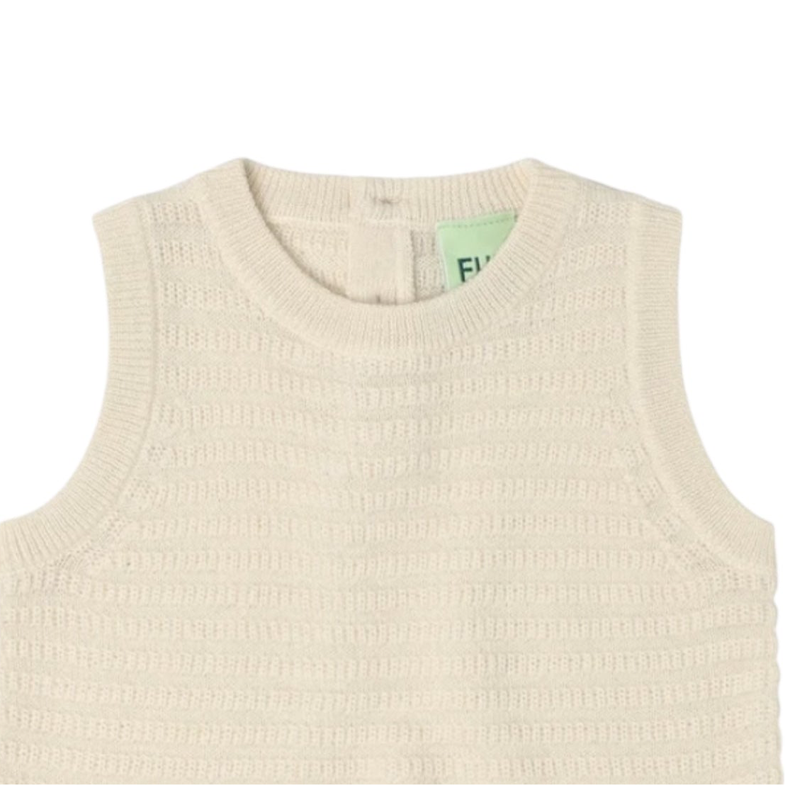 Pullunder aus Merinowolle von Fub, Gr. 62-92, Farbe: ecru