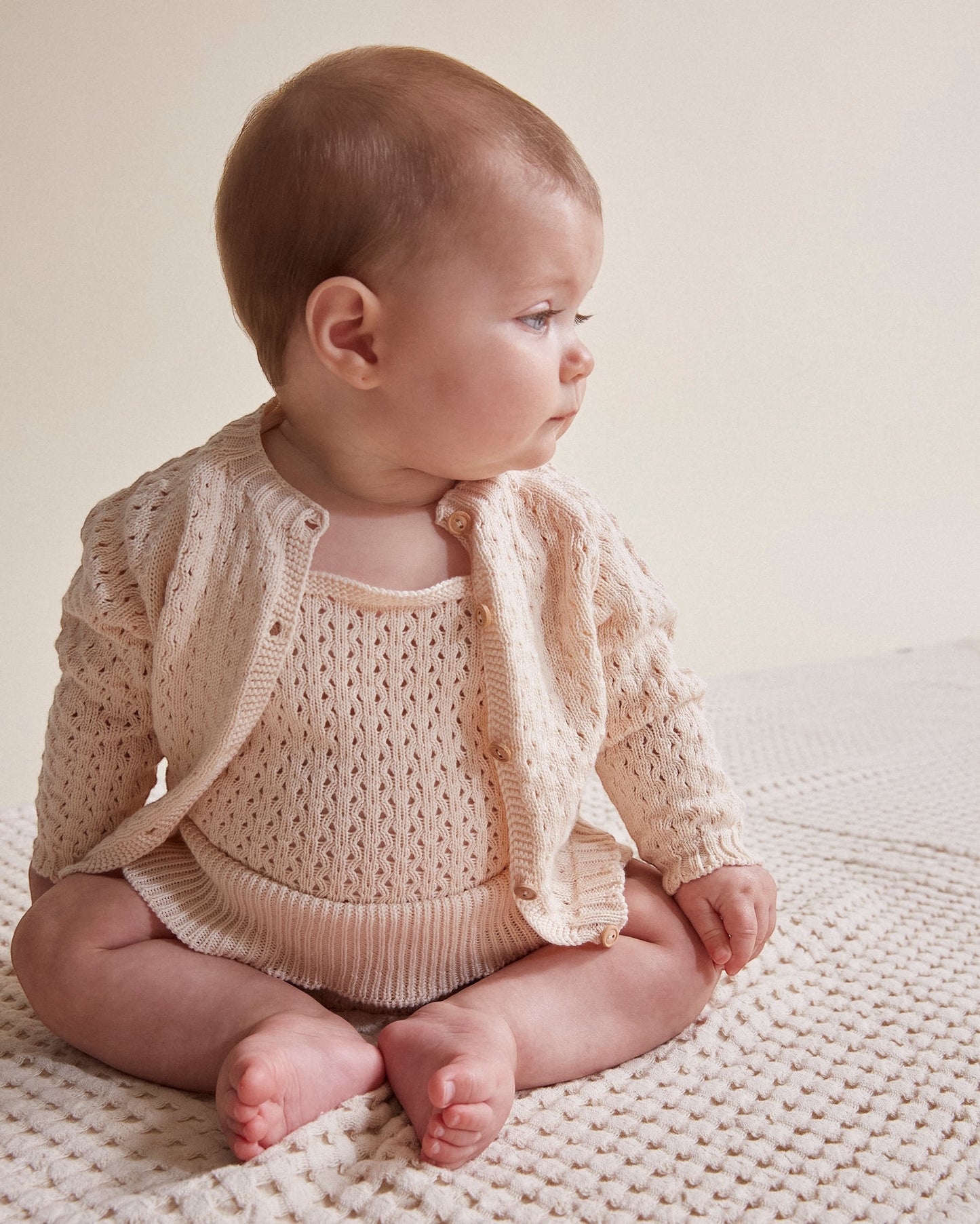 Strickjacke von Búho, Gr. 3-24 Monate, Farbe: rose